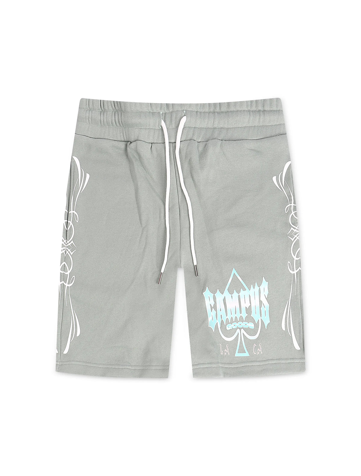 Campus Chrome Fleece Shorts - Green