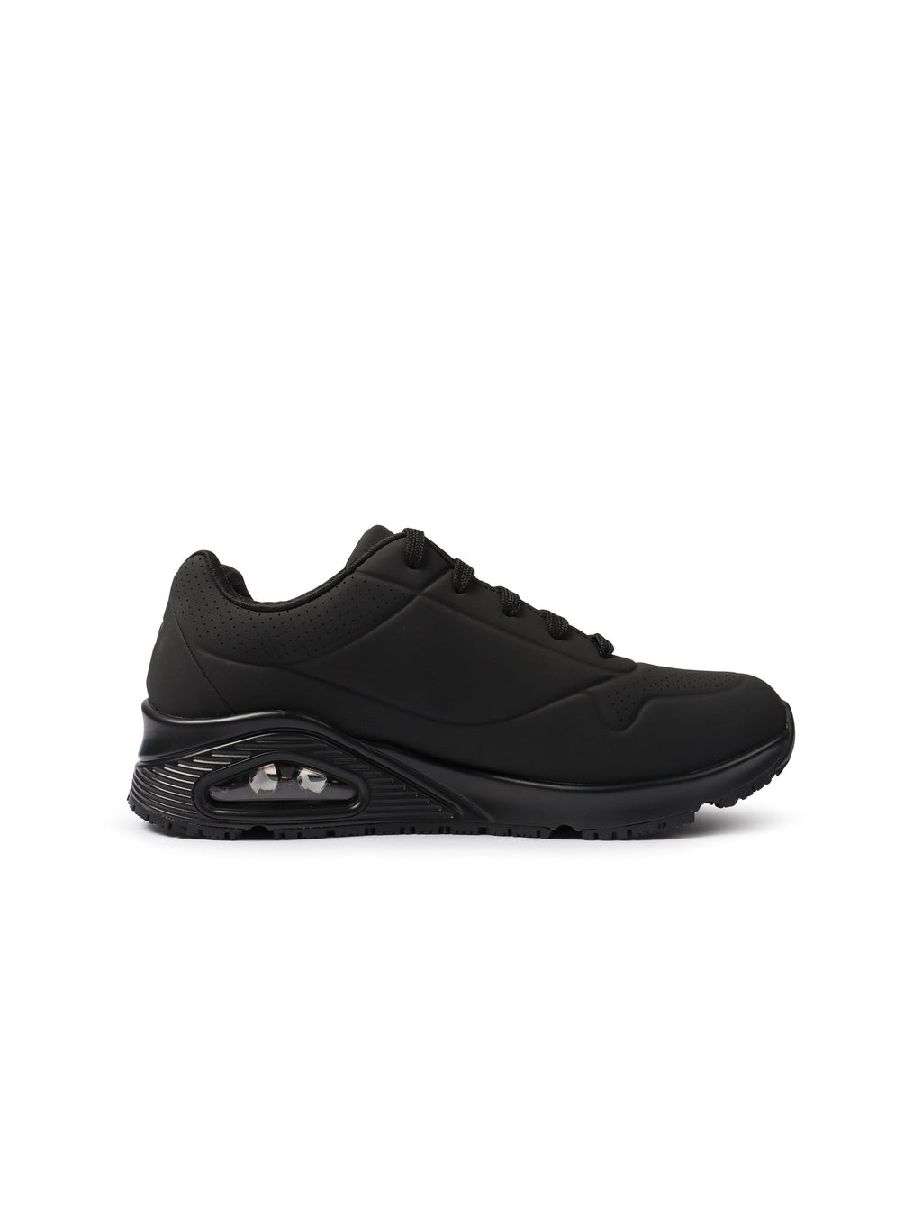 Skechers Womens Work Relaxed Fit Uno SR - Black