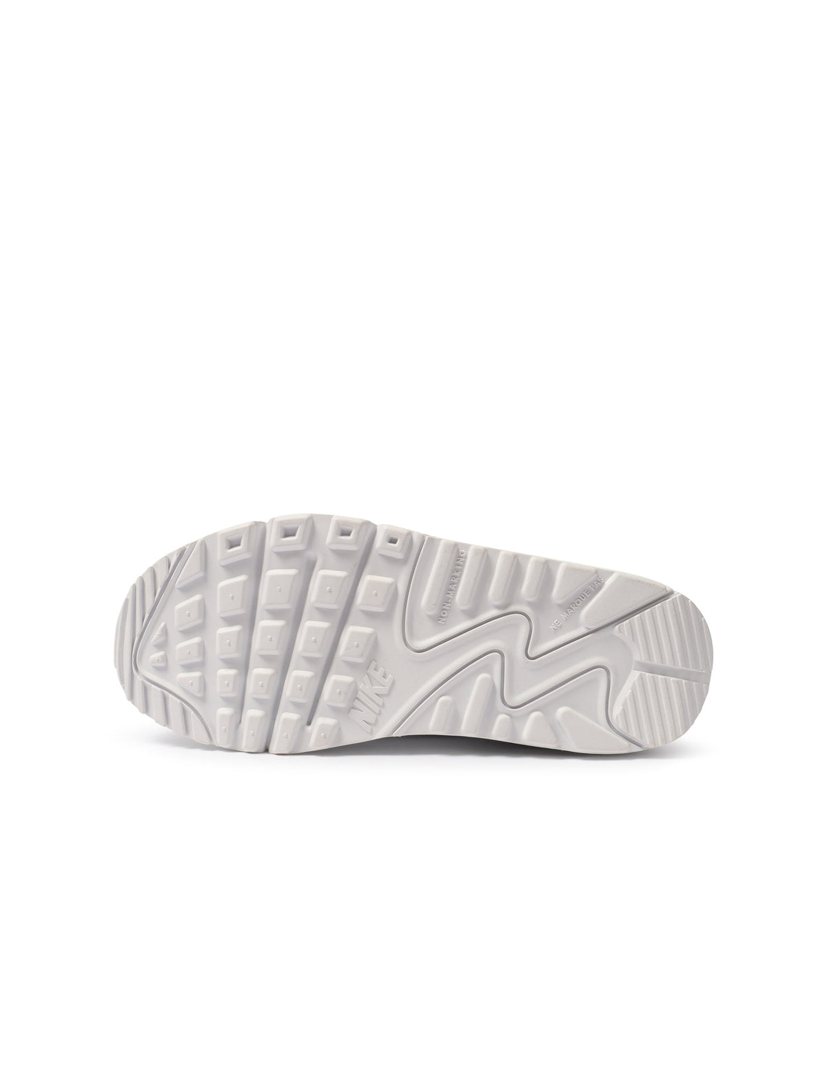 Nike Big Kids Airmax 90 LTR - White/White