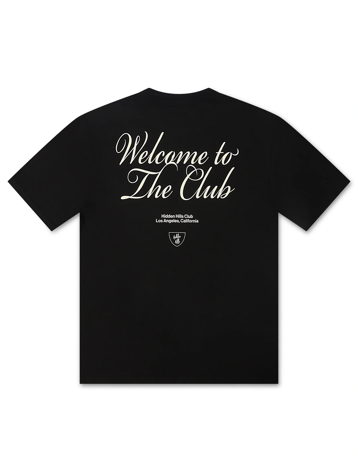 Hidden Hills Welcome to the Club Tee - Black