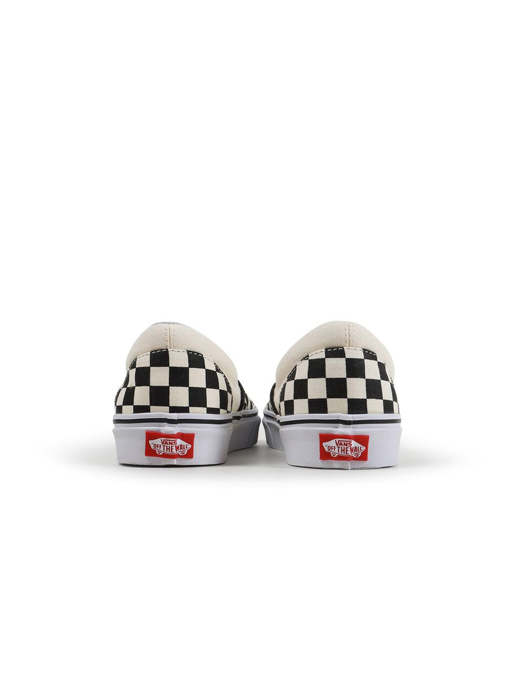 Vans Mens Classic Slip On - White Checkered