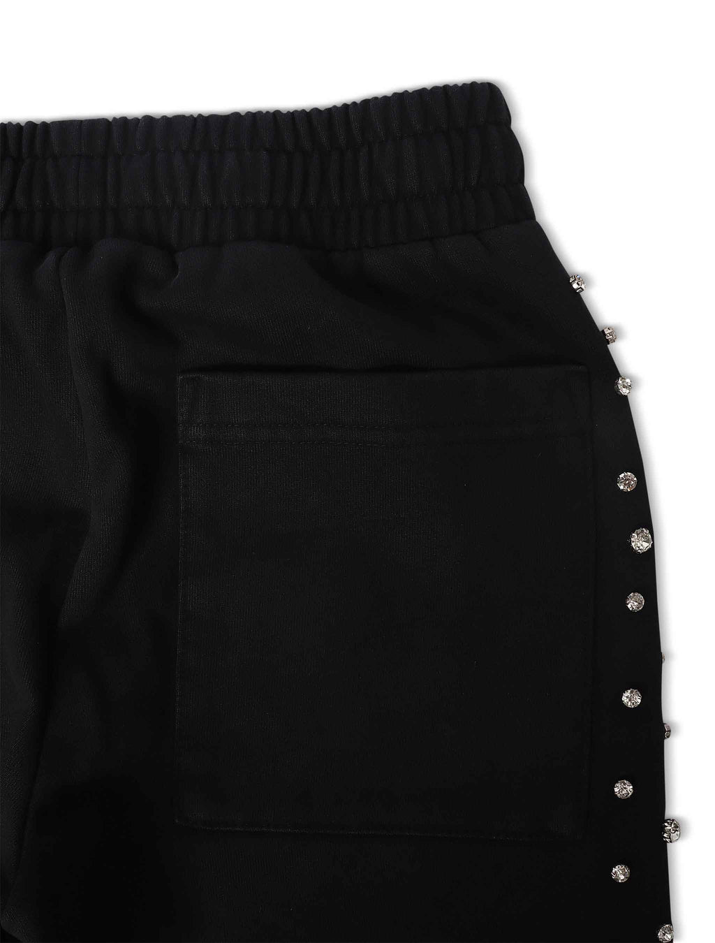 Embellish Ice Lounge Rhinestone Sweatpants - Black