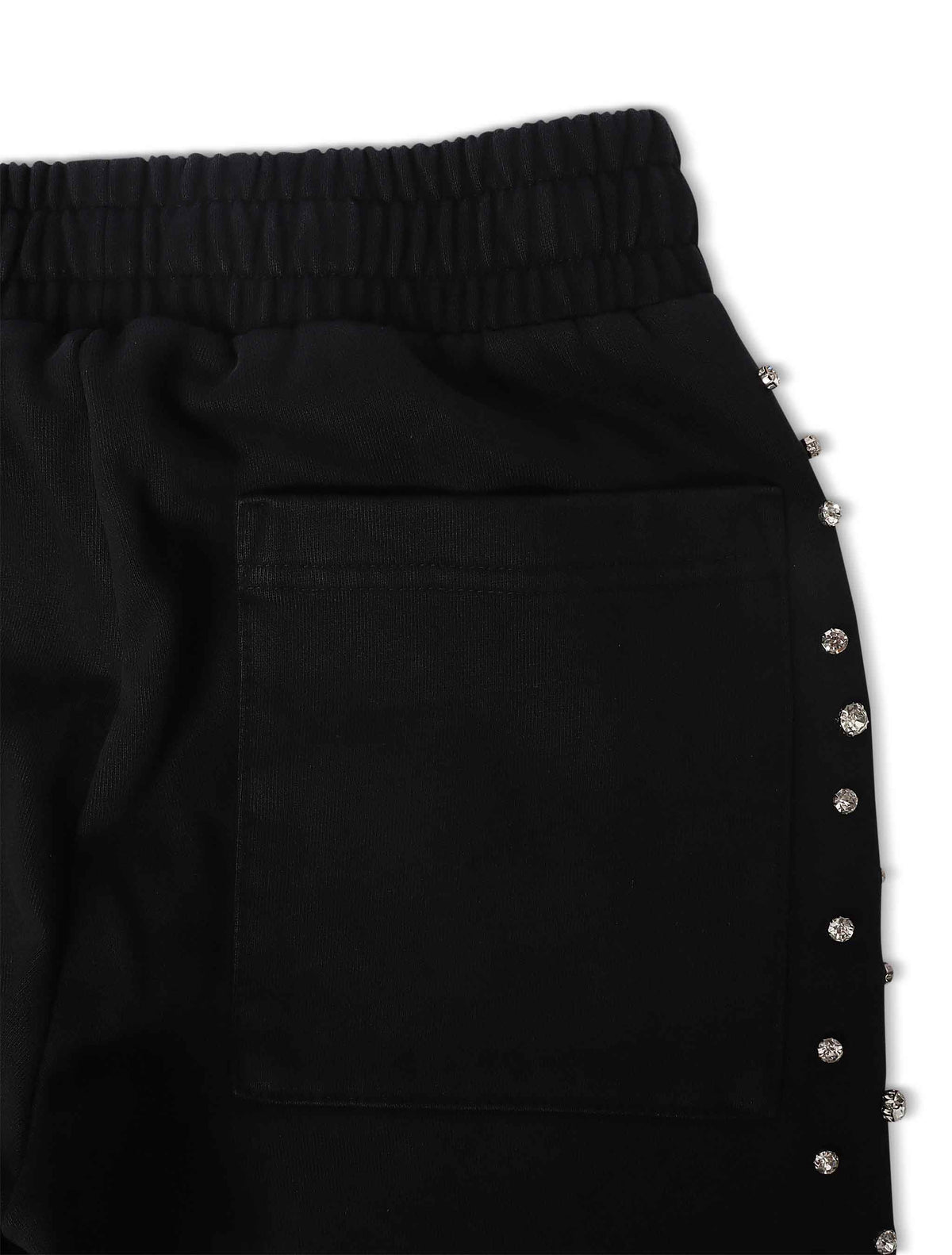 Embellish Ice Lounge Rhinestone Sweatpants - Black