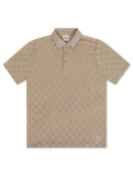 Kuwalla Jacquard Polo - Beige