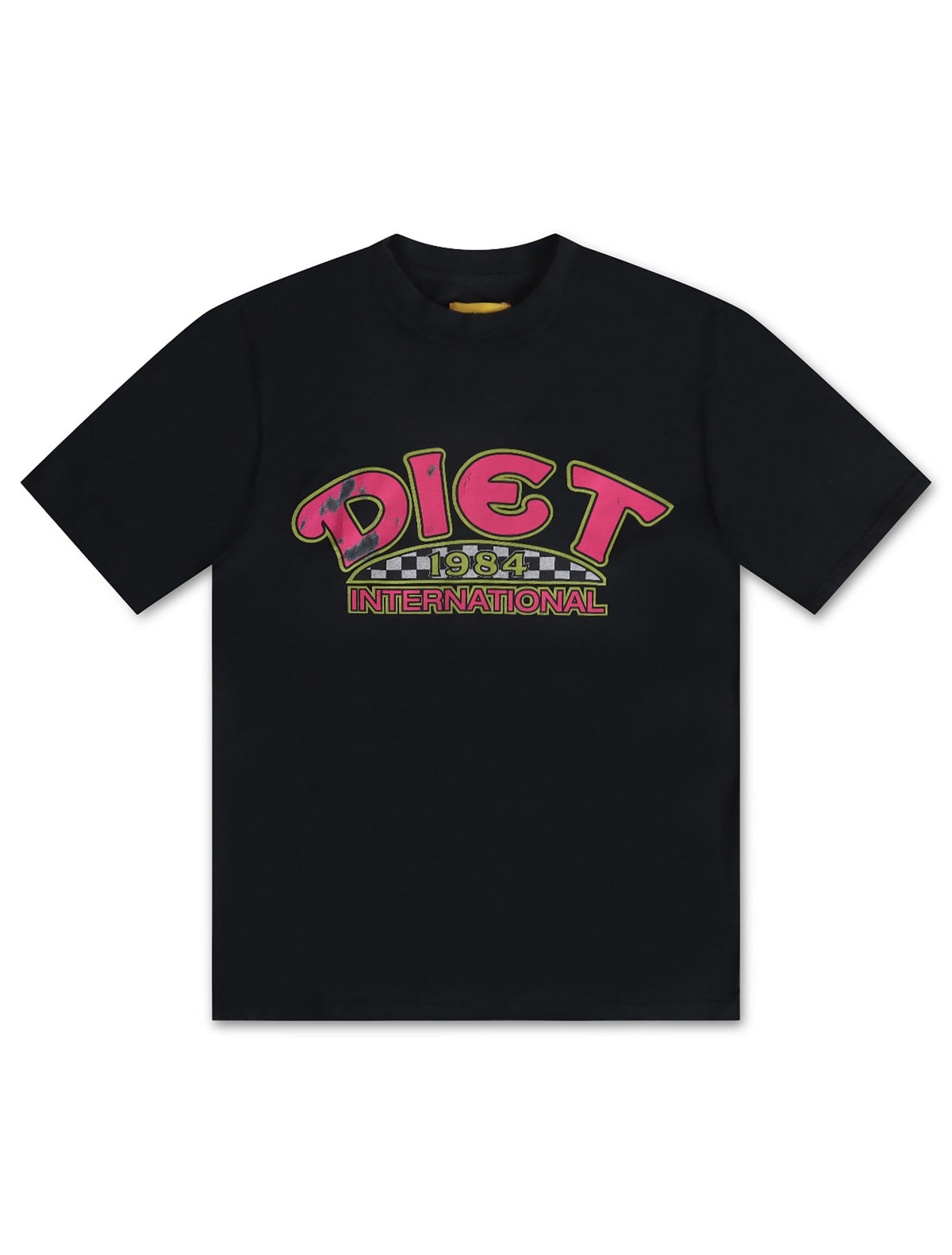 Diet Starts Monday  International Tee - Vintage Black