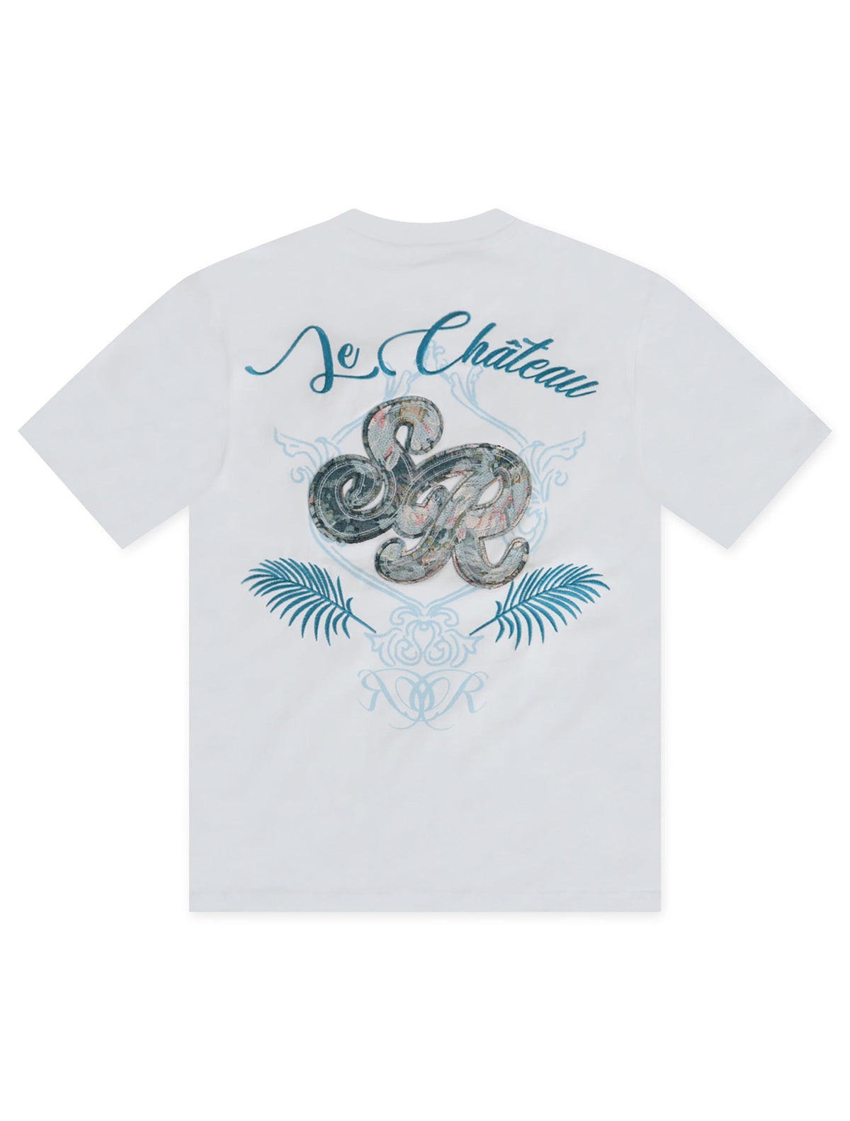 Smoke Rise Tapestry SS Tee -  Blue