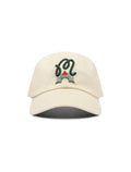 Malbon Mistleflow Dad Hat - Ivory