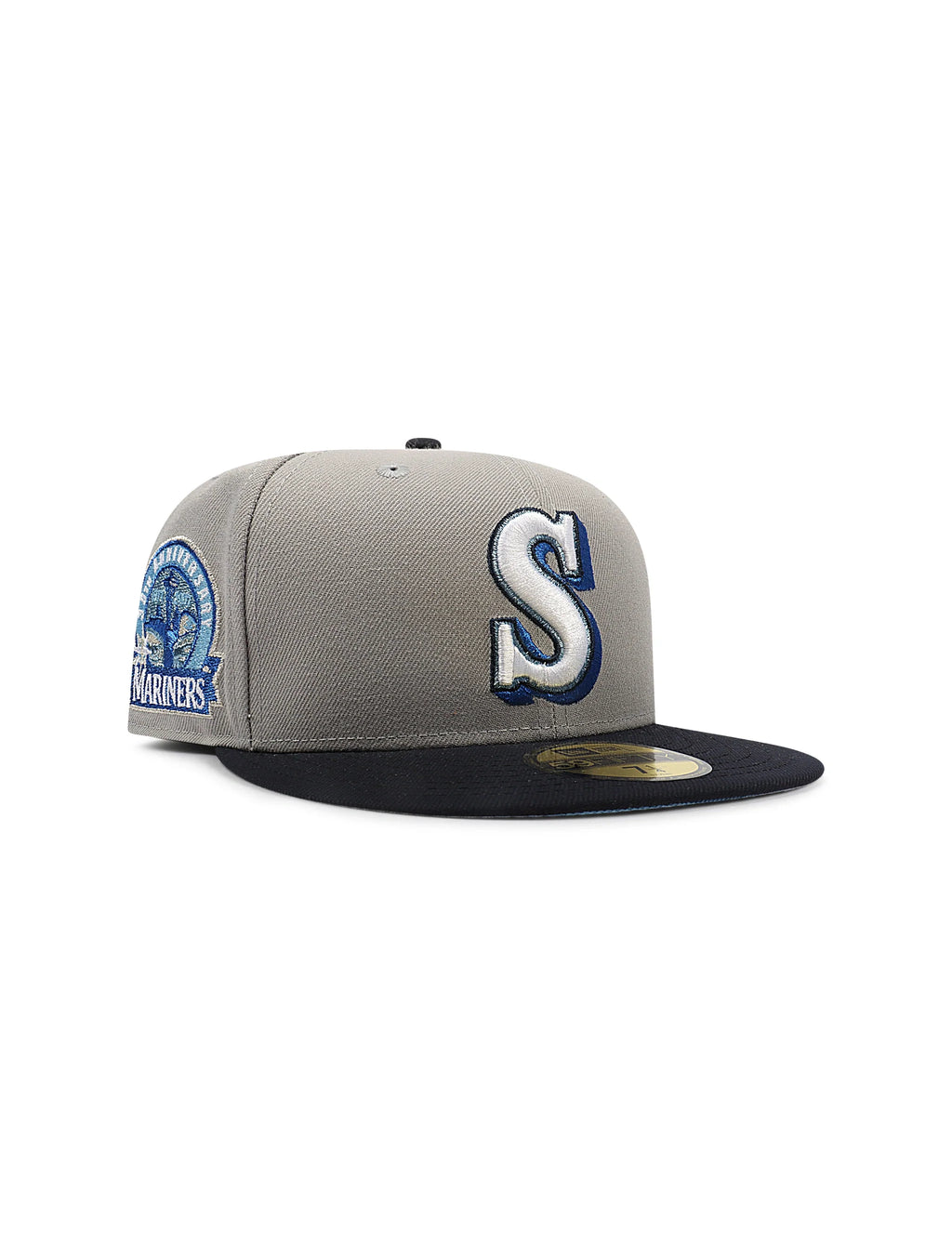 New Era 5950 Seattle Mariners 30th Anniversary Hat - Grey/Black