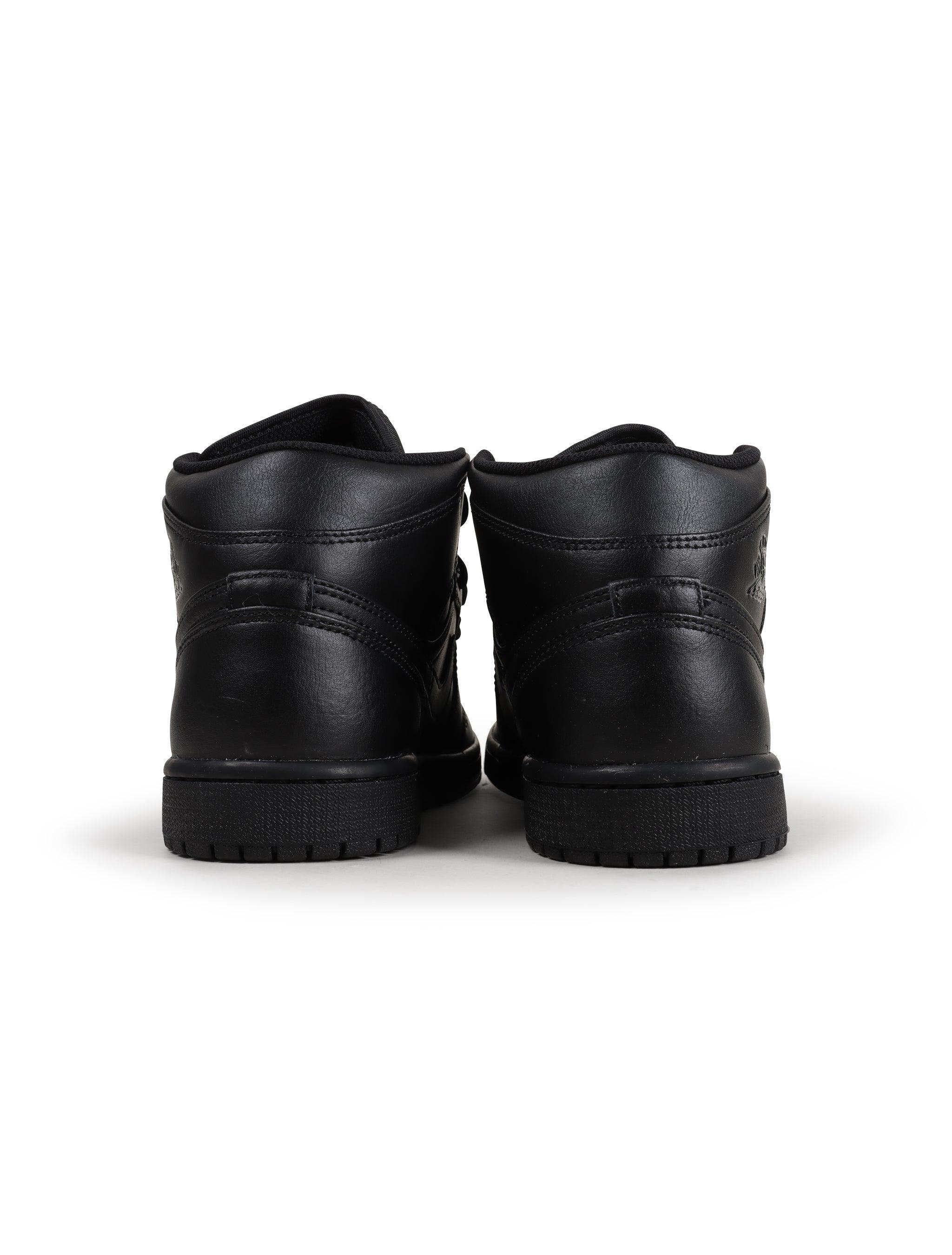 Air Jordan 1 Mid - Triple Black