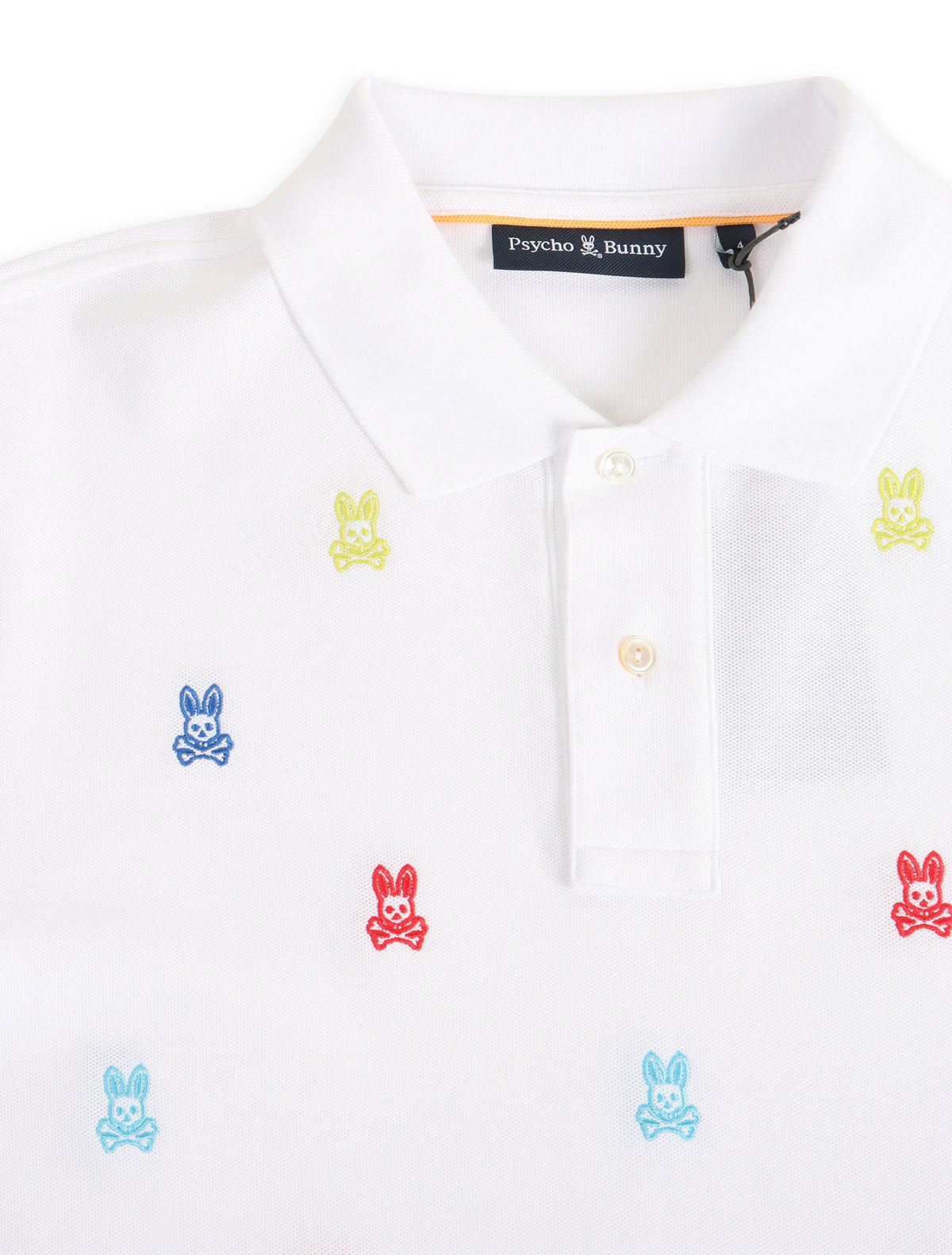 Psycho Bunny Bonham Pique Polo - White
