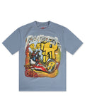 Ricchezza Pains to Gains Tee - Blue