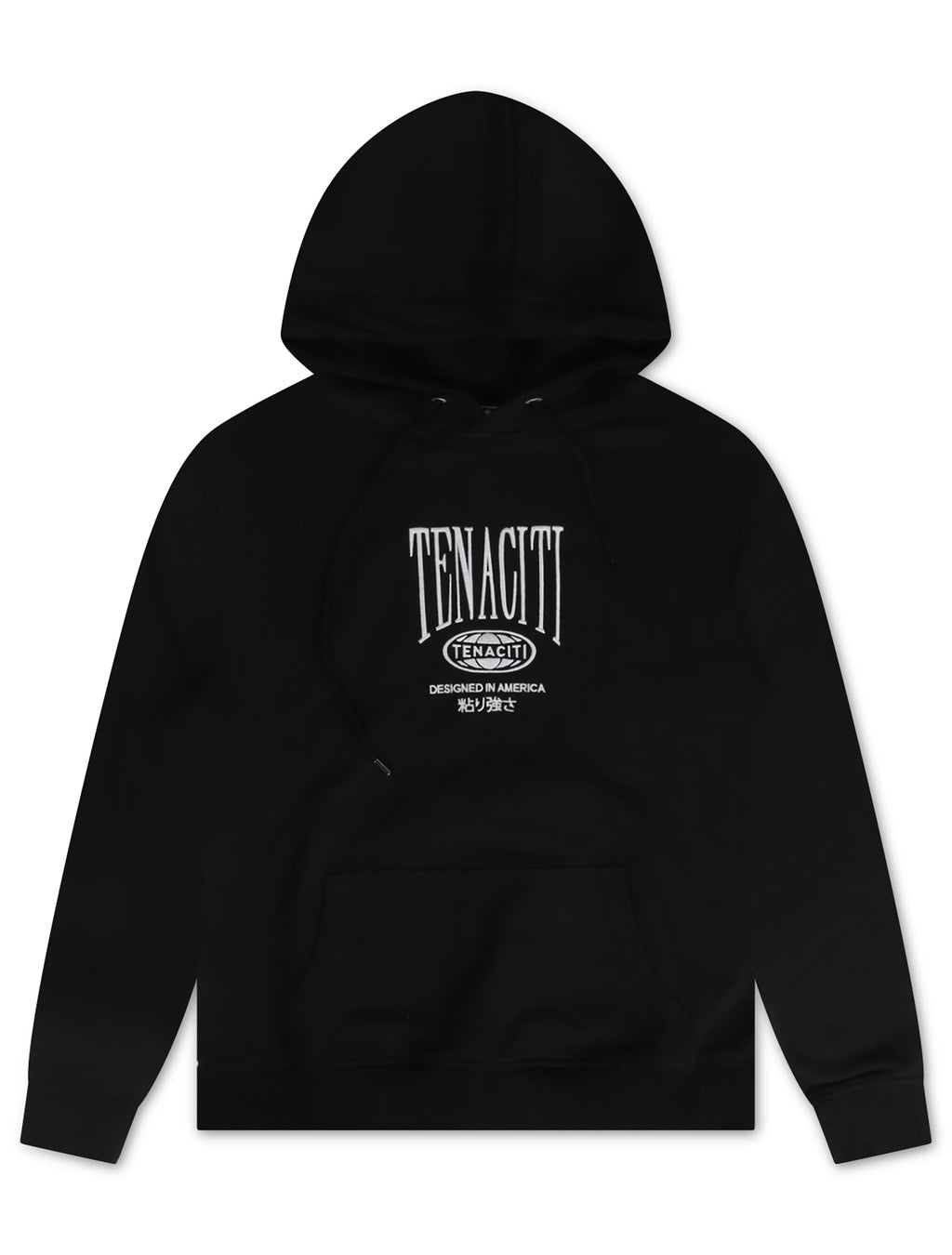 Tenaciti Designed in America Hoodie - Jet Black