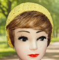 Yellow Handmade Crocheted Headband