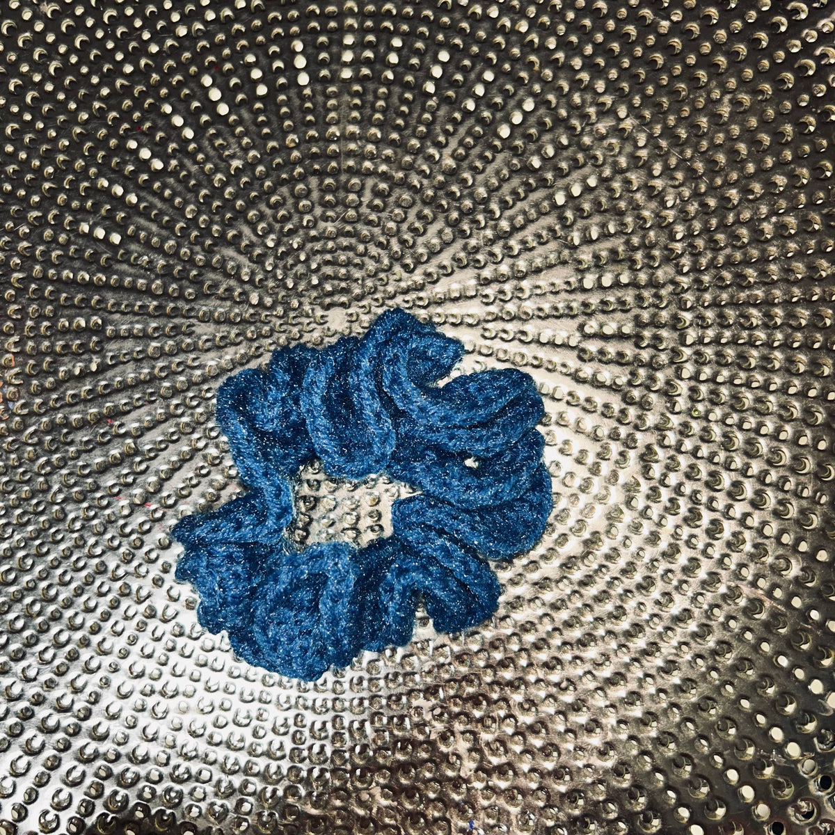 Set of 4 Handmade Crocheted Hair Scrunchies.