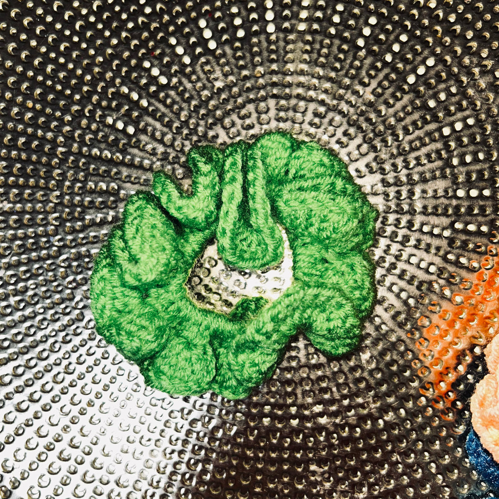 Set of 4 Handmade Crocheted Hair Scrunchies.