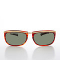 Sporty Gold Frame 90s Aviator Sunglass - Jenner
