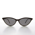 90s Thin Pointed Tip Cat Eye Vintage Sunglass  - Julie 1