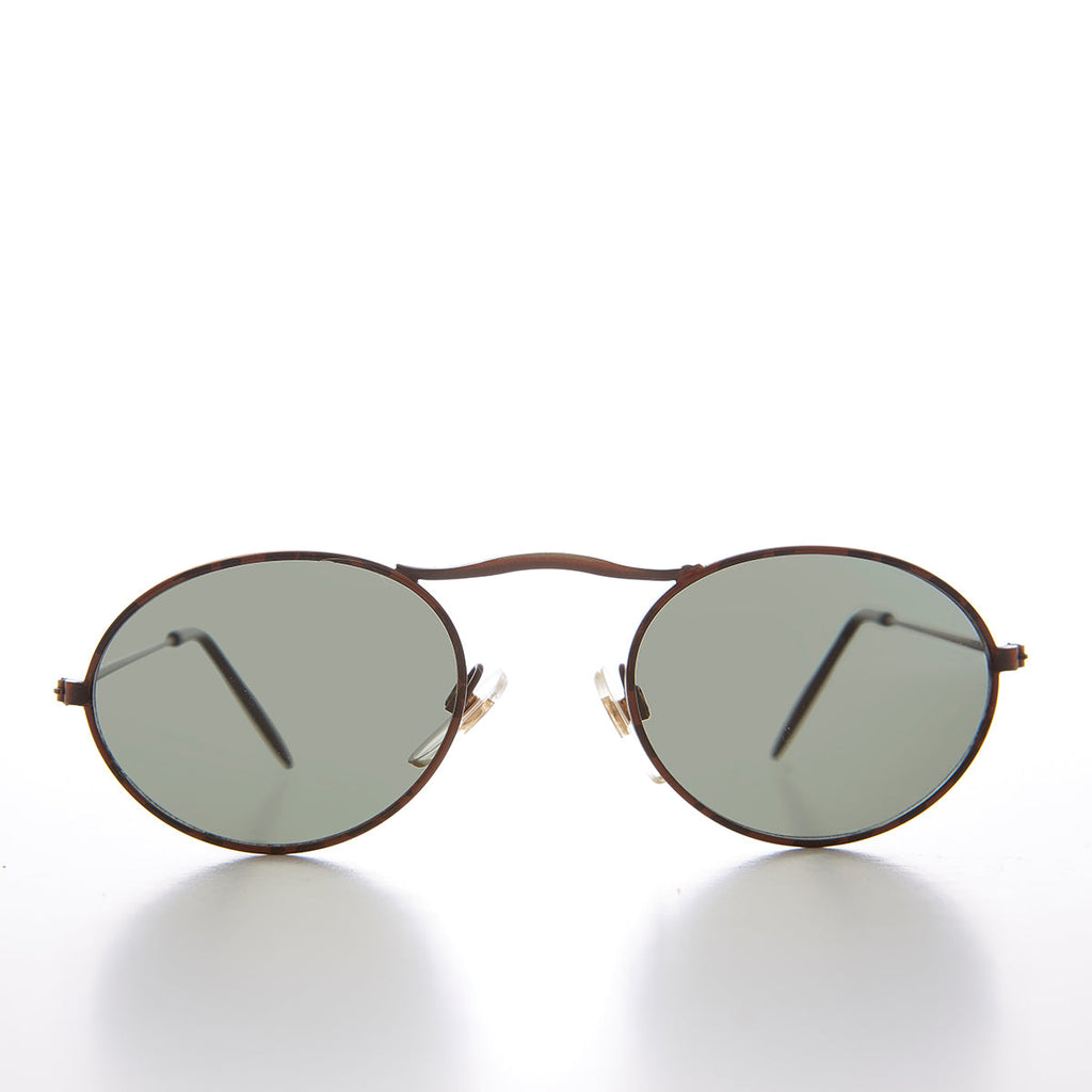 Oval Spectacle Vintage 90s Sunglass  - Kerry