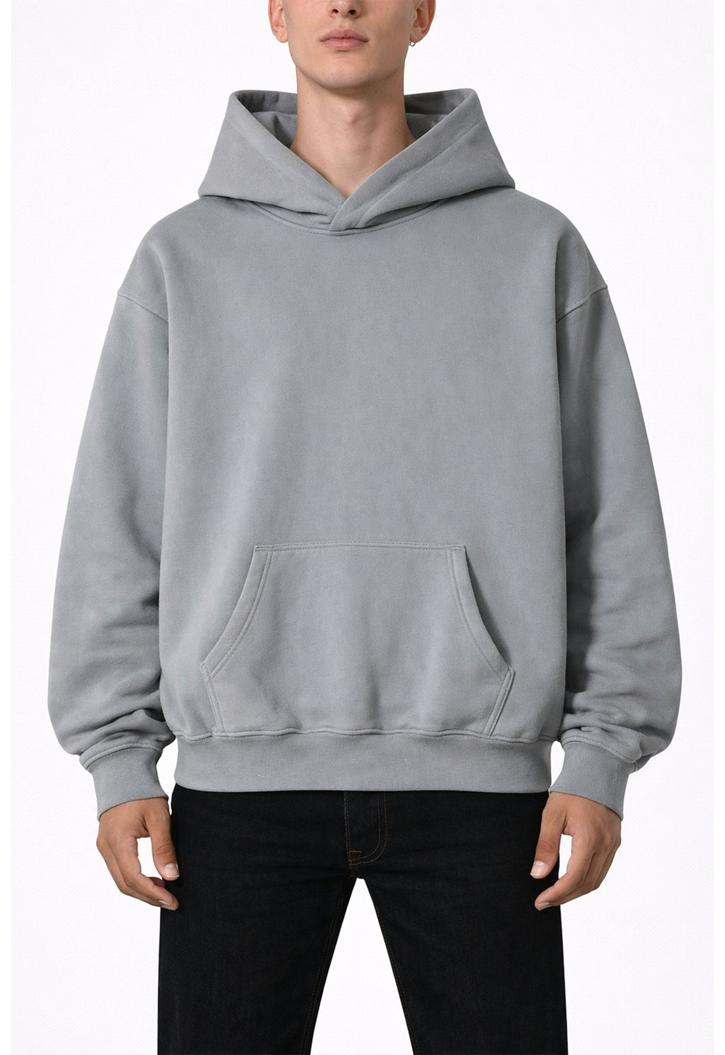 DESTROYER GREY VINTAGE HOODIE