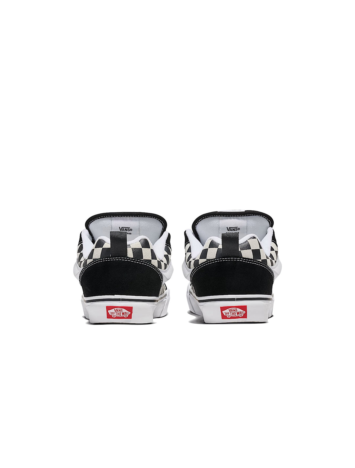 Vans Big Kids Knu School - Checkerboard Black