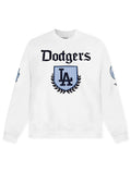 Pro Standard LA Dodgers Country Club Crewneck - White