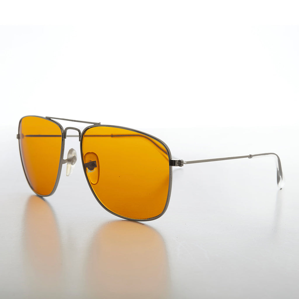 Square Aviator with Amber 58mm - Major