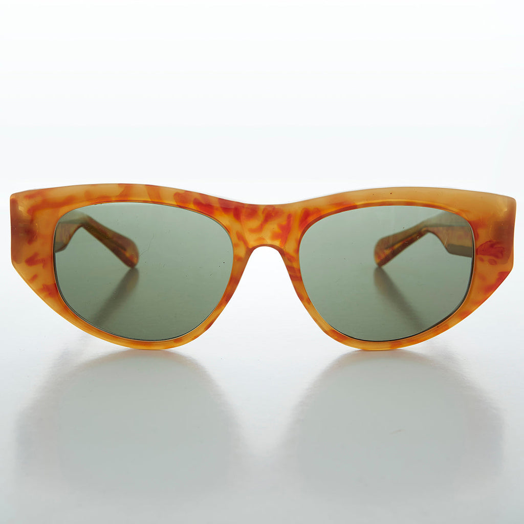 Rectangular Frame Cat Eye Vintage Sunglass  - Marion