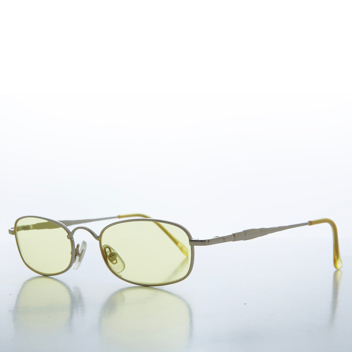 Rectangular Sunglass with Tinted Lenses - Mills