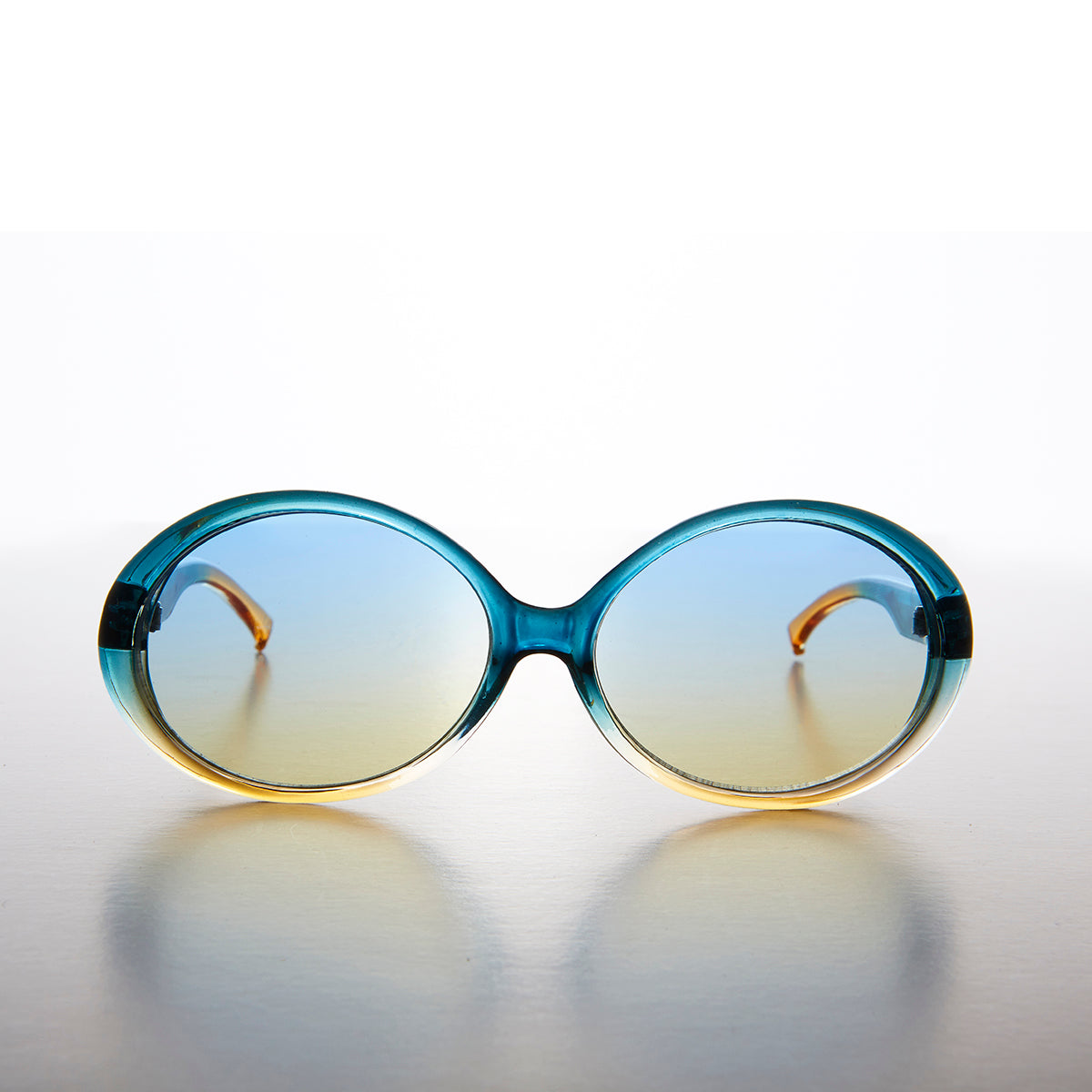 Oval Colorful 90s Mod Deadstock Sunglass - Mindy