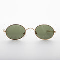 Oval Sunglass Spectacle with Adjustable Sliding Temples - Miyazaki
