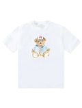 Market Studios Watercolor Teddy T-Shirt - White