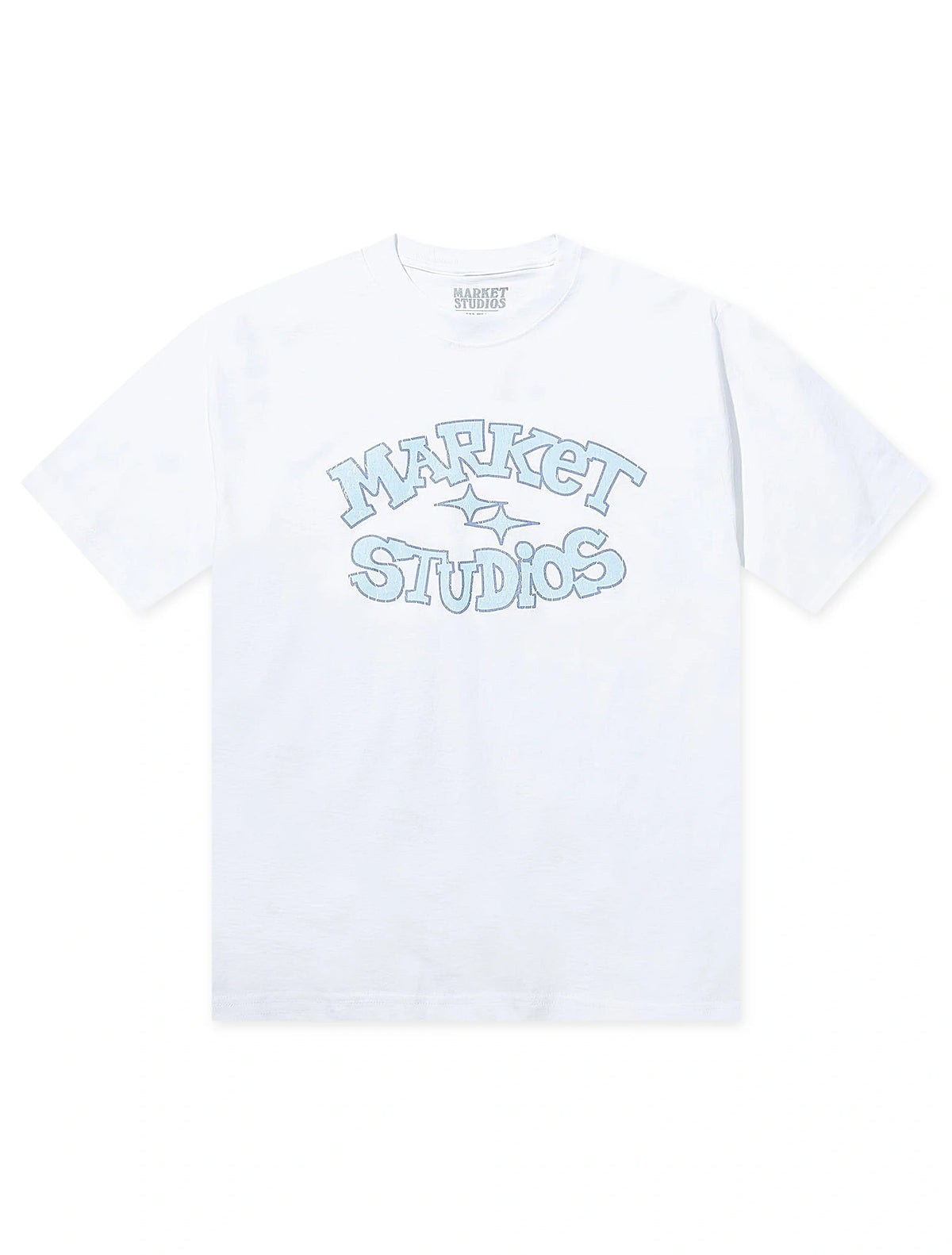 Market Studios Smiley Old School Tee - White