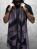 MANTRA • ICE PINK • Reversible Festival Shawl/Scarf