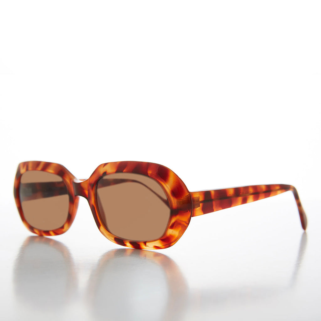 Hexagon Mod Vintage Sunglasses - Nadine