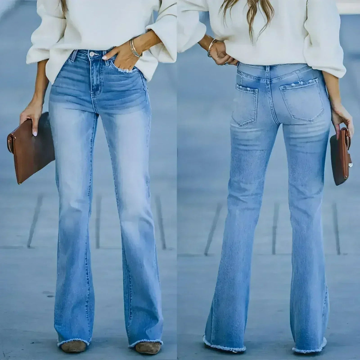 UrbanFade™ Slim-fit Washed Denim