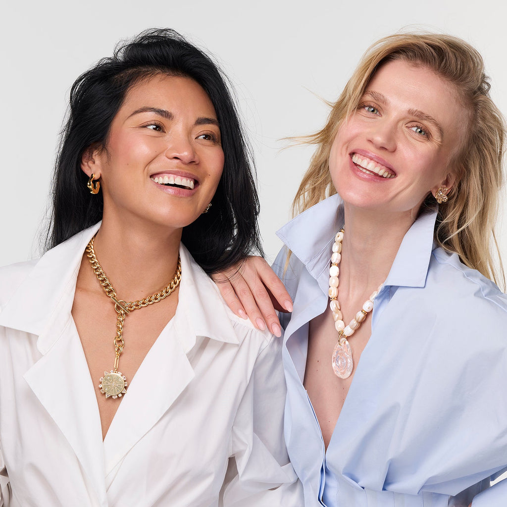 Odyssey Necklace Blue Gold