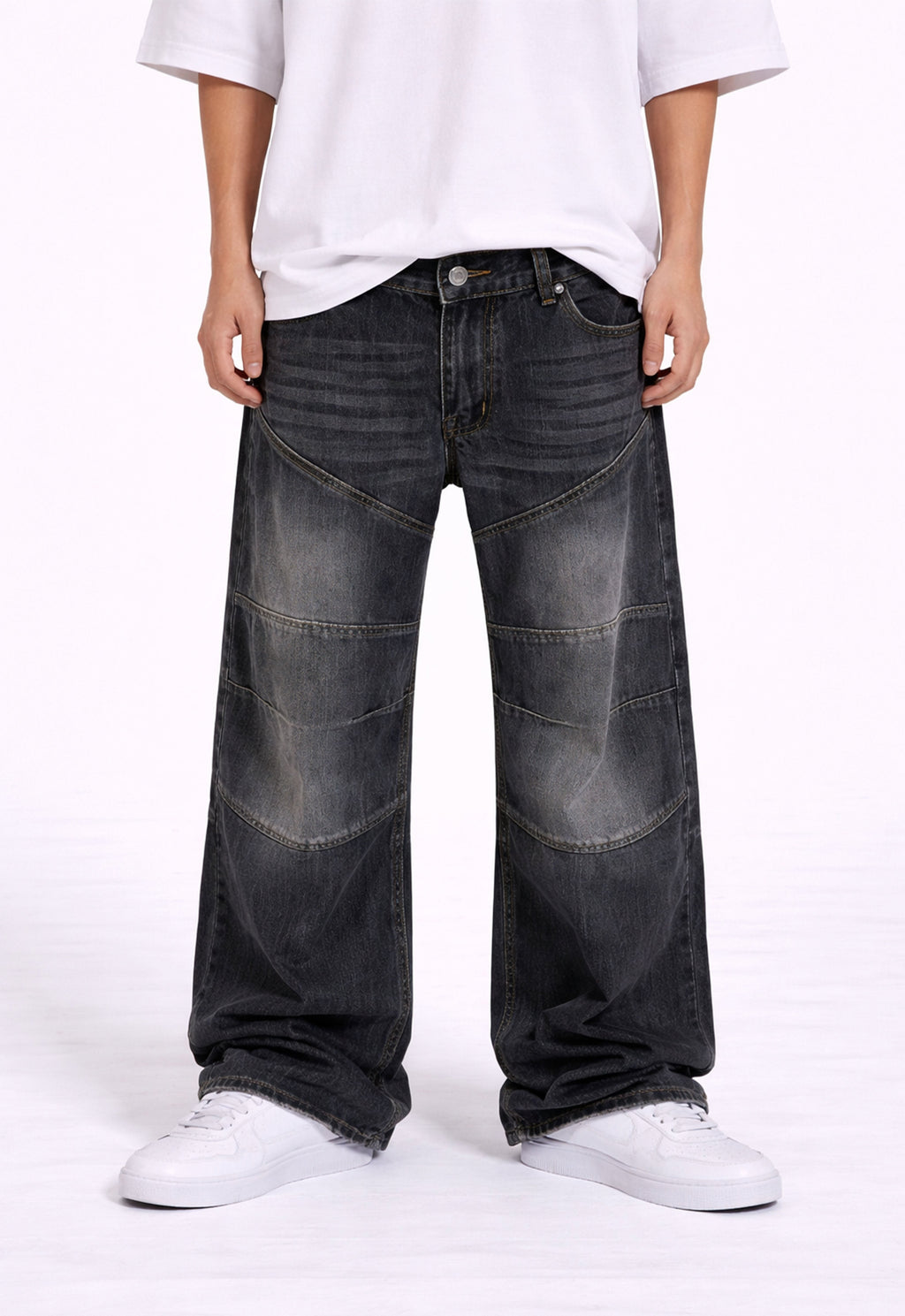 NOIR PANEL DENIM