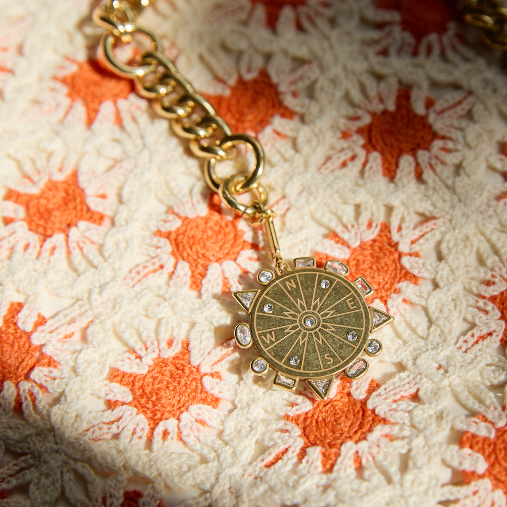 Odyssey Necklace Blue Gold