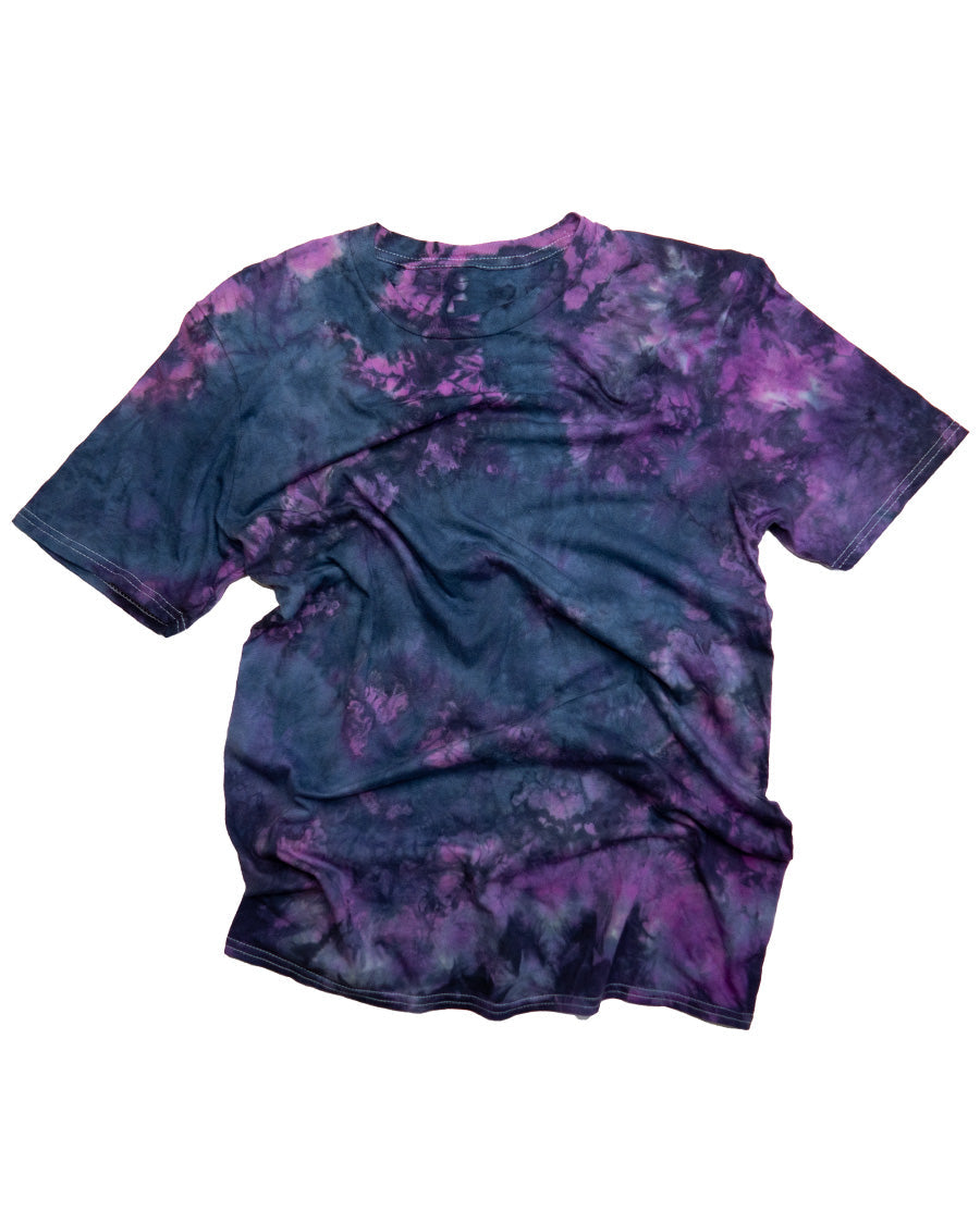 CRYSTAL DYED T-SHIRT Oxblood