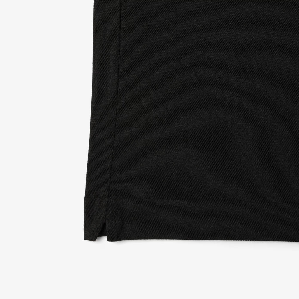Lacoste Mens Light Pique Polo - Black