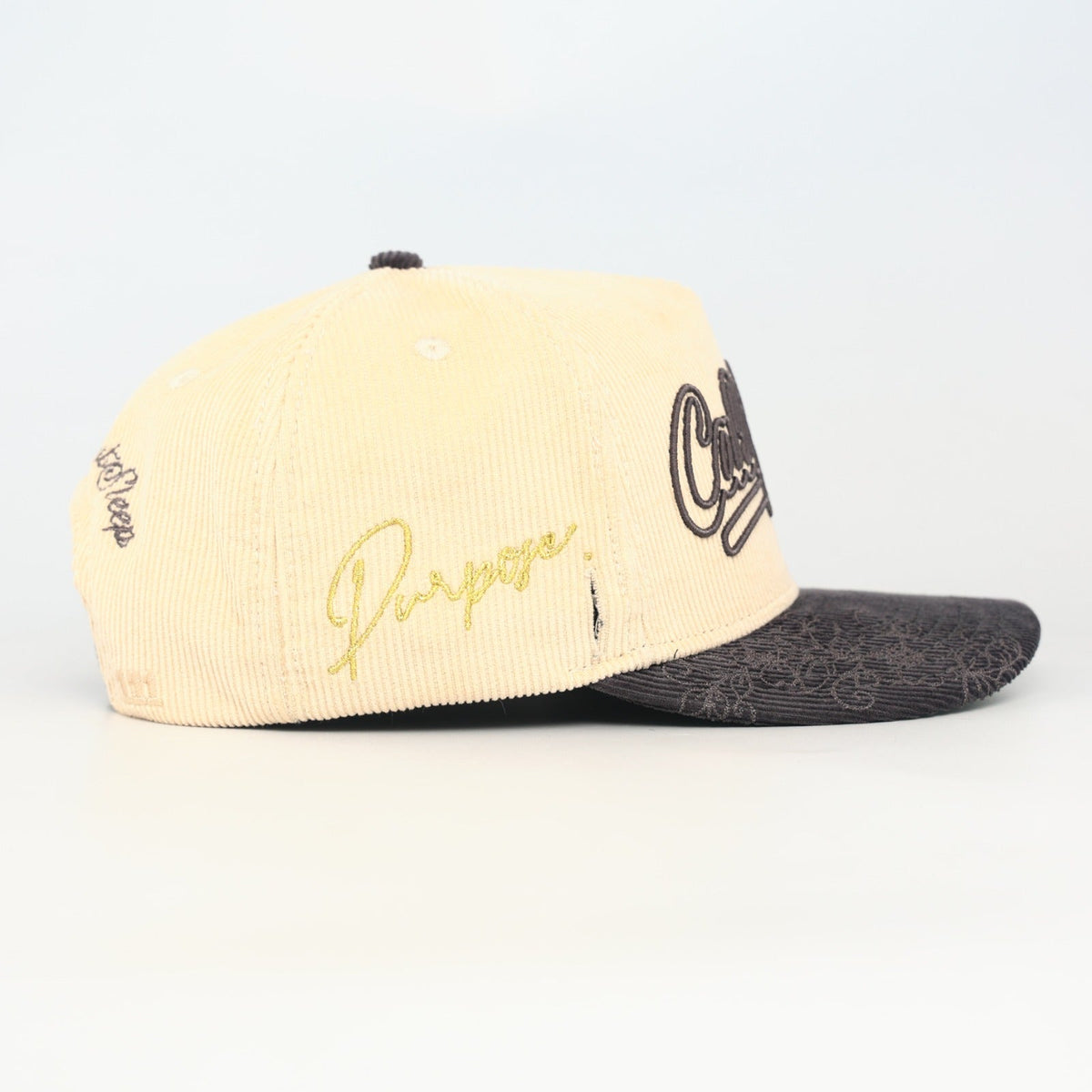 OG CA: Dreams on the West Snapback (Cream/Charcoal)
