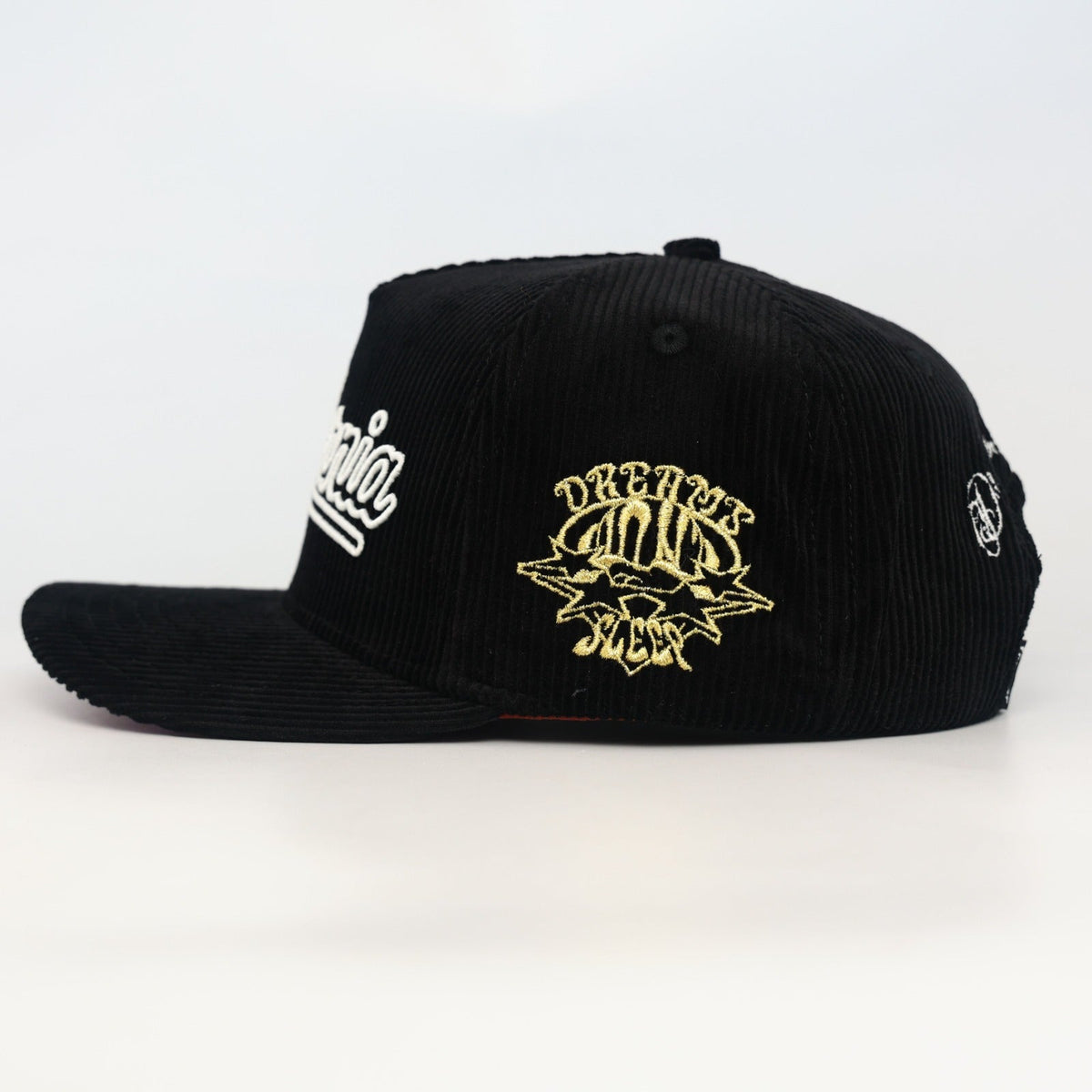 OG CA: Dreams on the West Snapback (Black Corduroy)