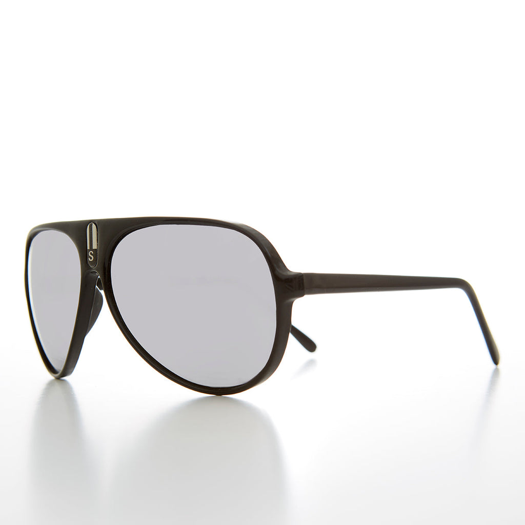 Sporty 80s Aviator Vintage Sunglass - Vadar