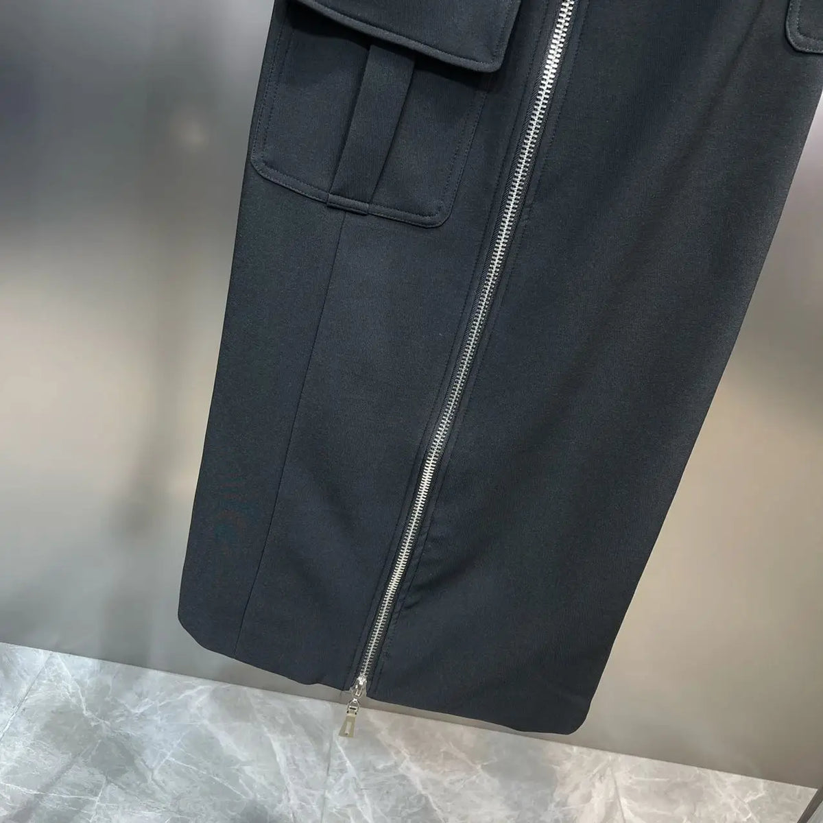 Structured Moto Jacket + Cargo Skirt Set