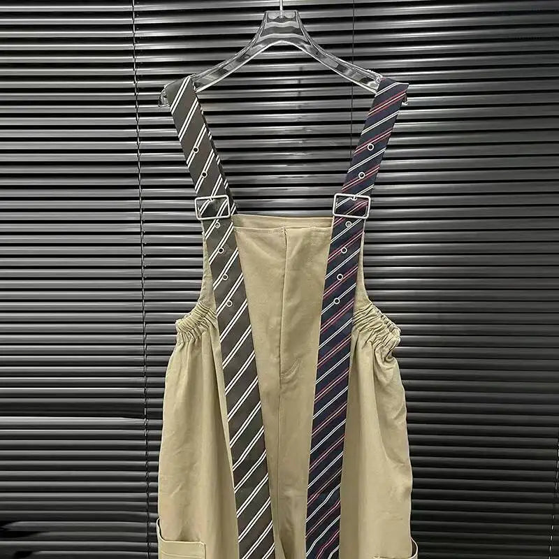 Executive Street Suspender Jumpsuit