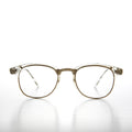 Clear Frame Hipster Clear Lens Vintage Glasses - Sanders