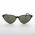 Thin Pointy Hip Cat Eye Vintage Women's Sunglass - Sandy
