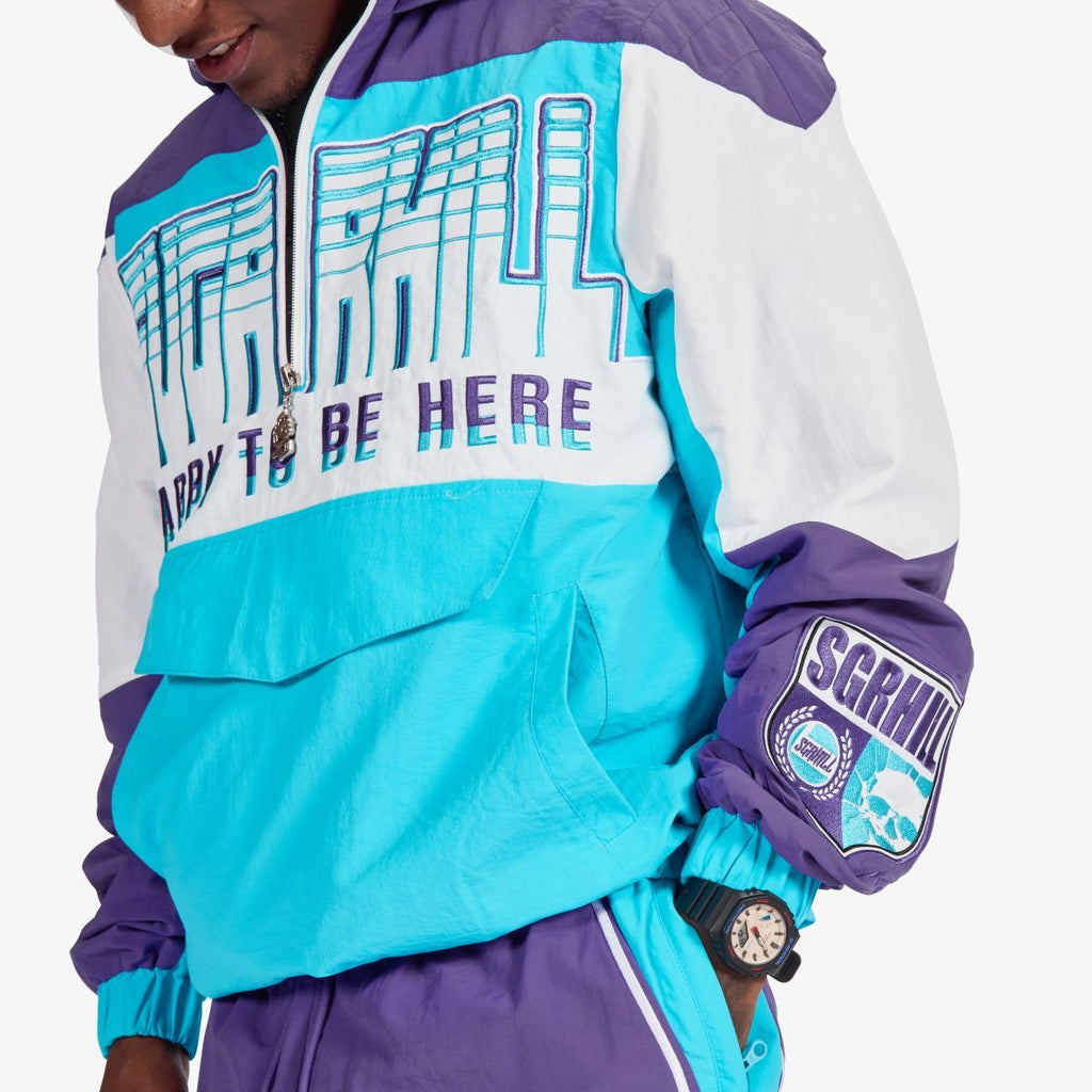 Sugarhill Bolt Windbreaker Jacket - Purple