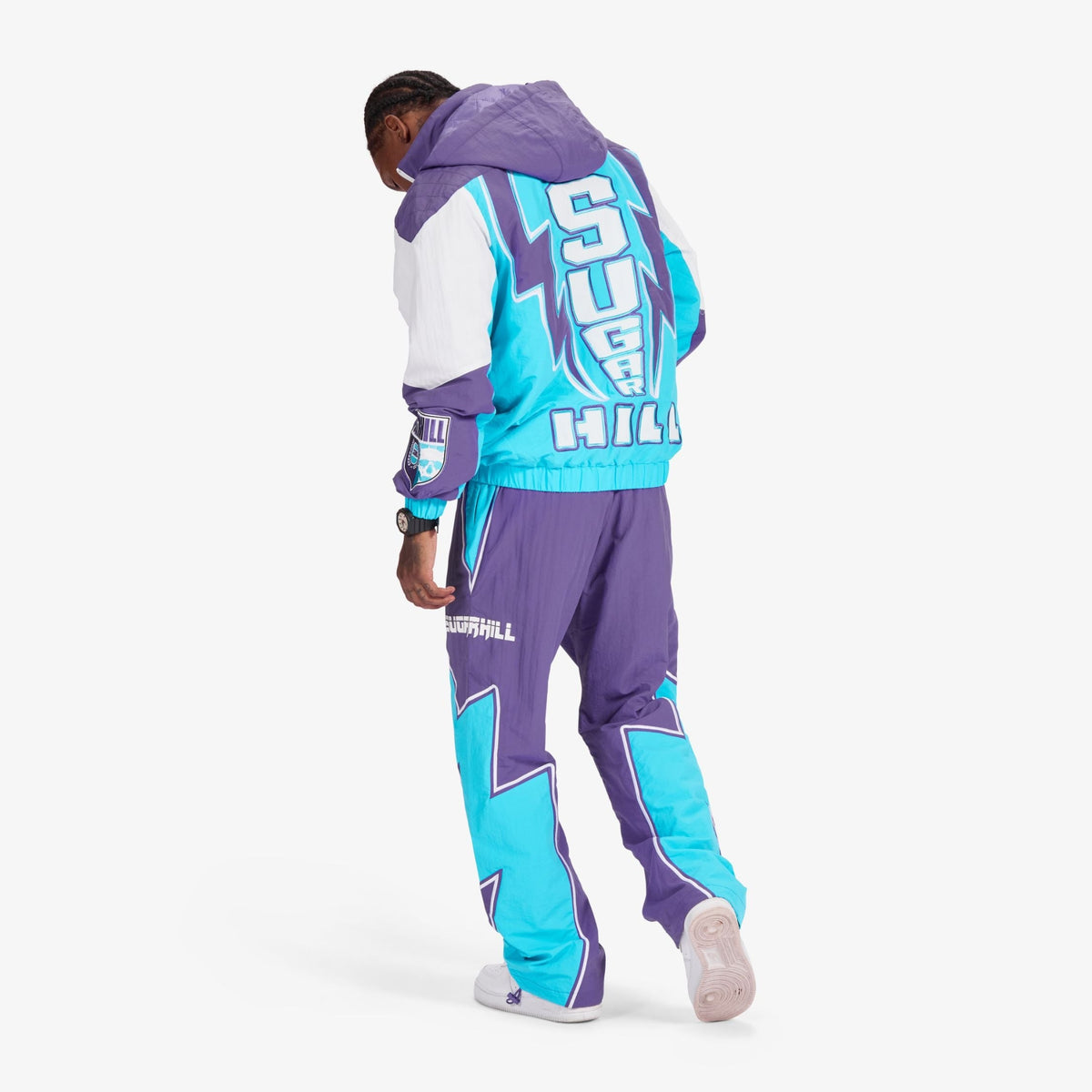Sugarhill Bolt Windbreaker Jacket - Purple