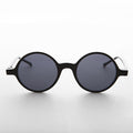 Vintage Retro Circle Acetate Plastic Round Sunglass - Sienna